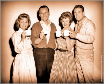 Donna Reed Bob Crane Ann McCrea Carl Betz.jpg