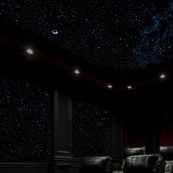 Mario's Theater with Night Sky Mural