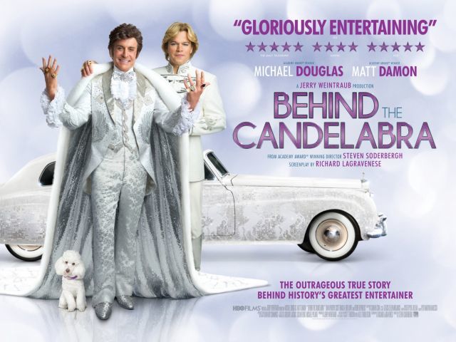 behind The candelabra poster behind The candelabra poster