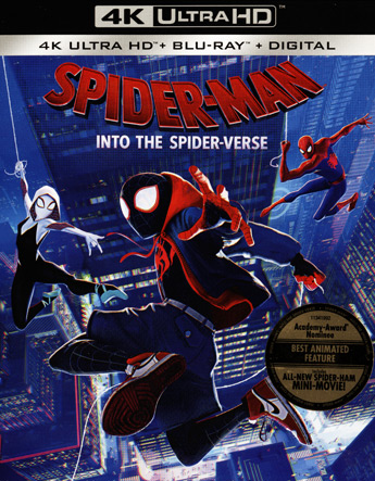 Spider-Man: Into the Spider-Verse (2018) 4K Ultra HD Cover Art