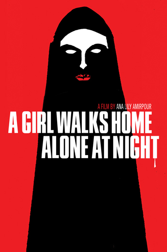 A Girl Walks Home Alone at Night (2014) Poster