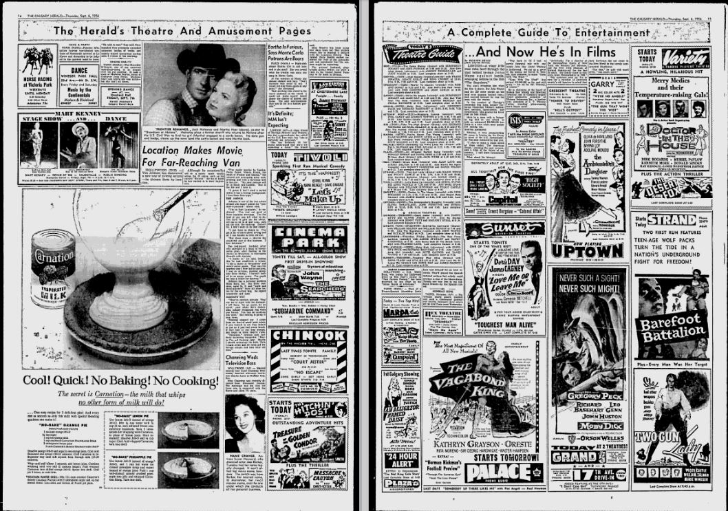 Ozzie and Harriet 64 Calgary Herald Sept. 6, 1956.JPG