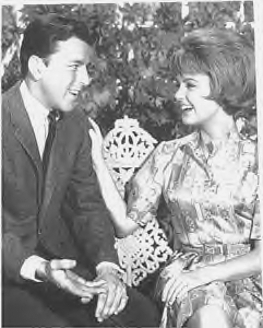 Shelley Fabares with Jimmy Hawkins 7th Season.jpg