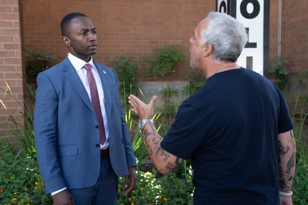 First look at Jerry Edgar’s (Jamie Hector) epic return to Bosch Legacy for season two (Photo Credit: Greg Gayne)