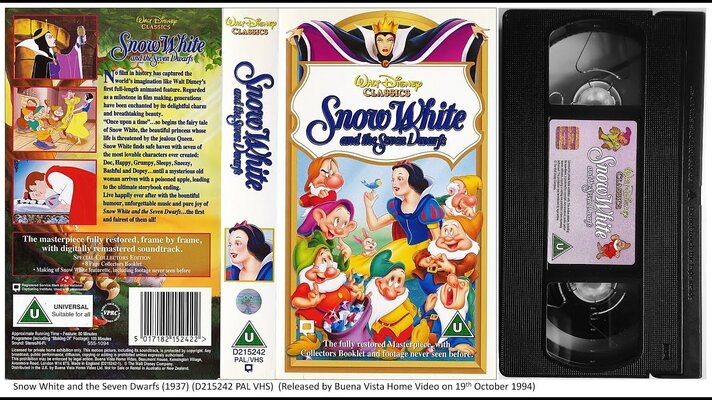 Newly-restored SNOW WHITE AND THE SEVEN DWARFS is coming to 4K UHD with new  SteelBook, Oct. 10