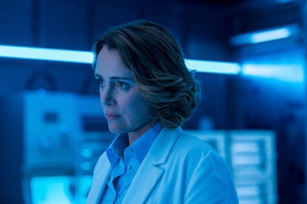 Keeley Hawes - Orphan Black: Echoes _ Season 1, Episode 1 - Photo Credit: Sophie Giraud/AMC Keeley Hawes - Orphan Black: Echoes _ Season 1, Episode 1 - Photo Credit: Sophie Giraud/AMC