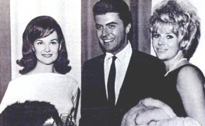 James Darren with Evy and Shelley Fabares at the Coconut Grove in L.A. 1963 AOL.jpg