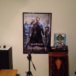 Autographed Matrix Poster