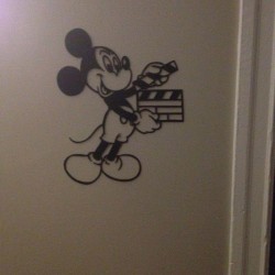 mickey wall plaque