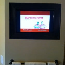 Bathroom TV Install