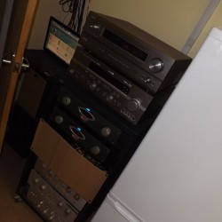 Additional rack gear in the kitchen