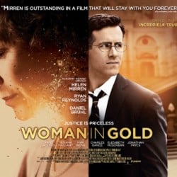 2015 woman In gold poster