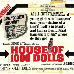 1967 House Of 1000 Dolls poster