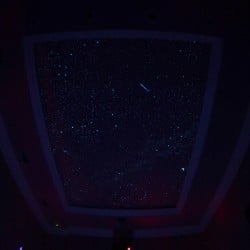 Florida theater with Night Sky Mural on ceiling