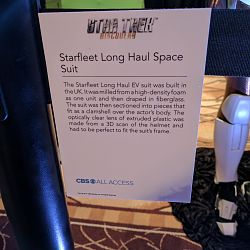Starfleet Long Haul Space Suit Description