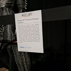 House of T'Kuvma Klingon Uniform Description