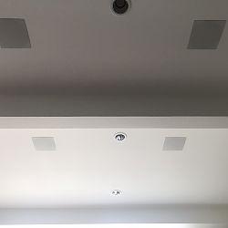 Four overhead Atmos Speakers