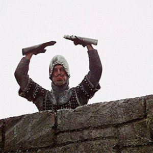 French Taunter Monty Python.gif
