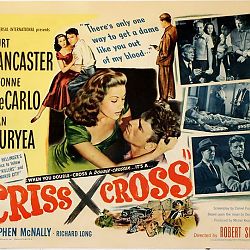 1949-Criss Cross-poster