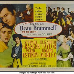 1954-Beau Brummell-poster