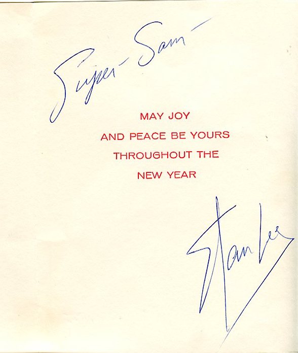 1977 Stan Lee Card 2