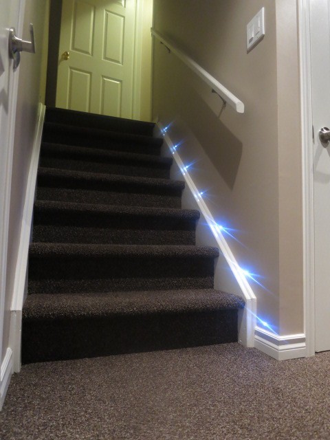 37 - Basement stairway LEDs