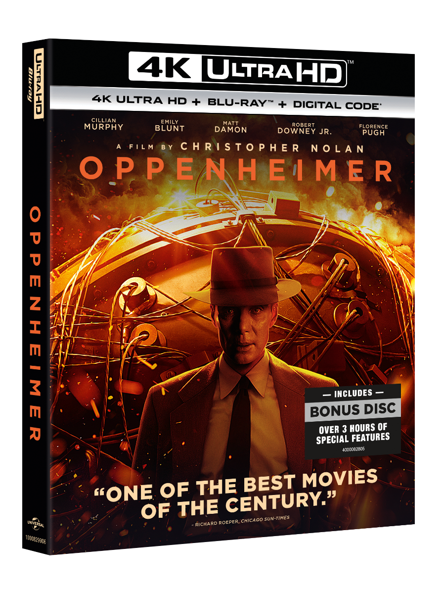 Oppenheimer 4K Ultra HD Blu-ray (The True Power of Uncompressed Sound On  Physical Media) : r/HD_MOVIE_SOURCE
