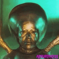 invaders from mars aliens GIF by absurdnoise