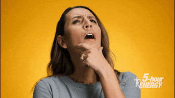 Thinking Pondering GIF by 5-hour ENERGY®