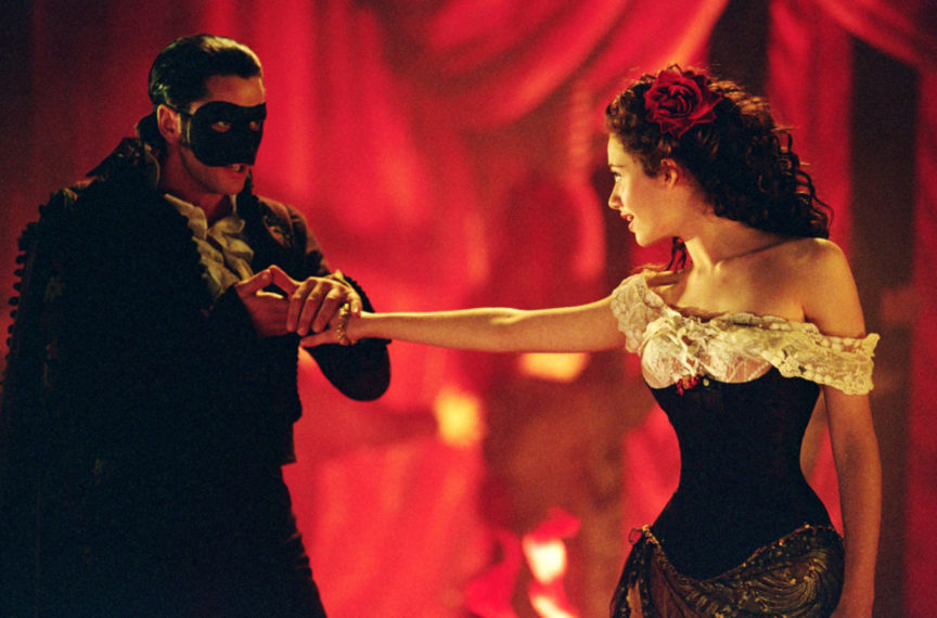 'The Phantom of the Opera,' Gerad Butler as The Phantom, Emmy Rossum as Christine