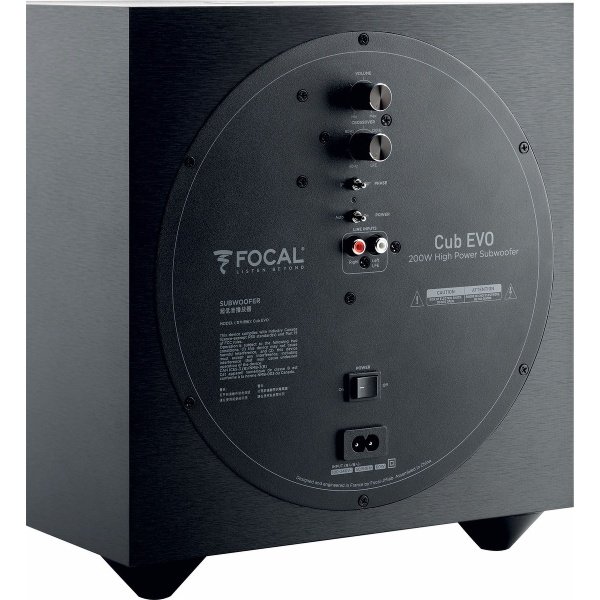 Focal Sib Evo Cub Subwoofer Rear