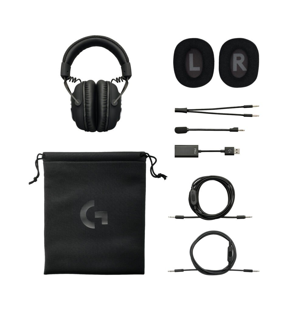 Logitech G Pro X Gaming Headset Contents