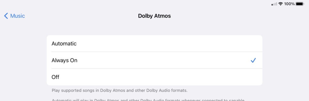 iMusic Dolby Atmos screenshot