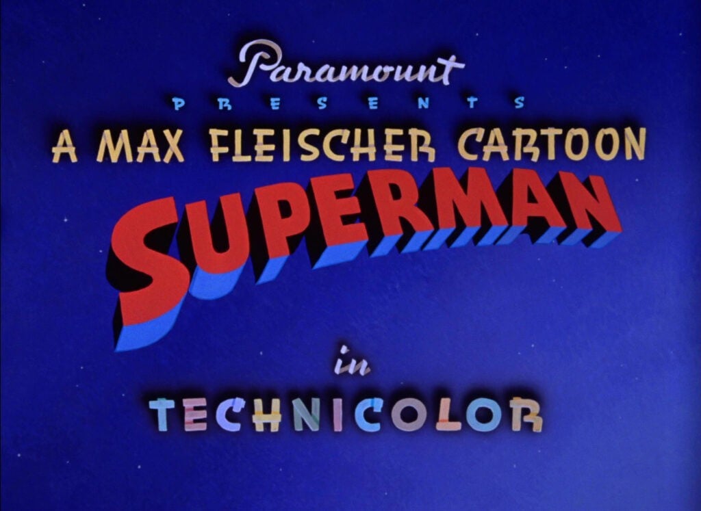 Max Fleischer’s Superman 1941-1943 Blu ray