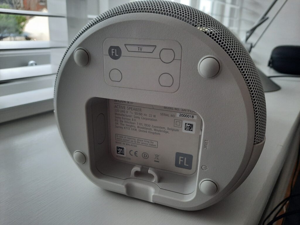The HT-A9 speakers have clear guidance as to where to place them.