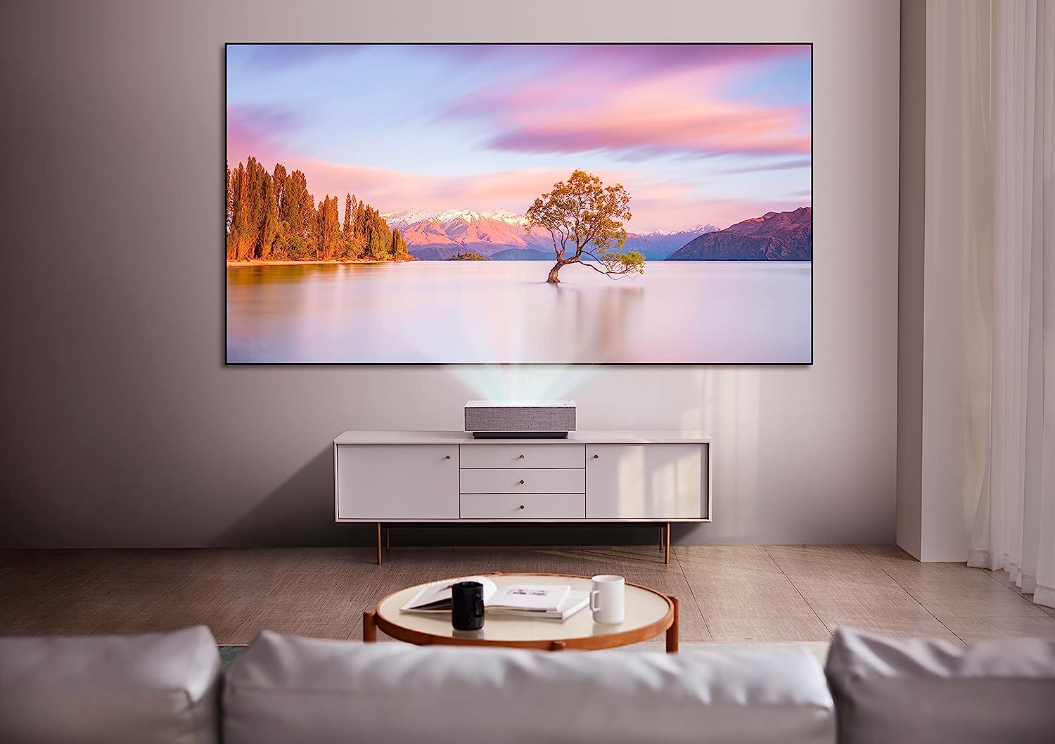 The LG CineBeam HU715QW ultra short throw projector is one of our best projectors of 2023