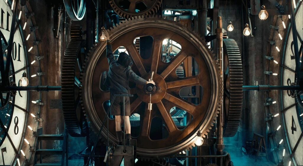 Hugo screenshot from 4K 3D Blu Ray for Review