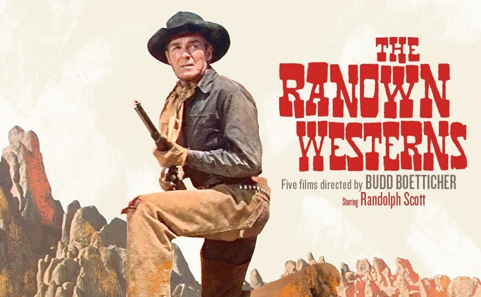 The Ranown Western 4k UHD box set promo photo