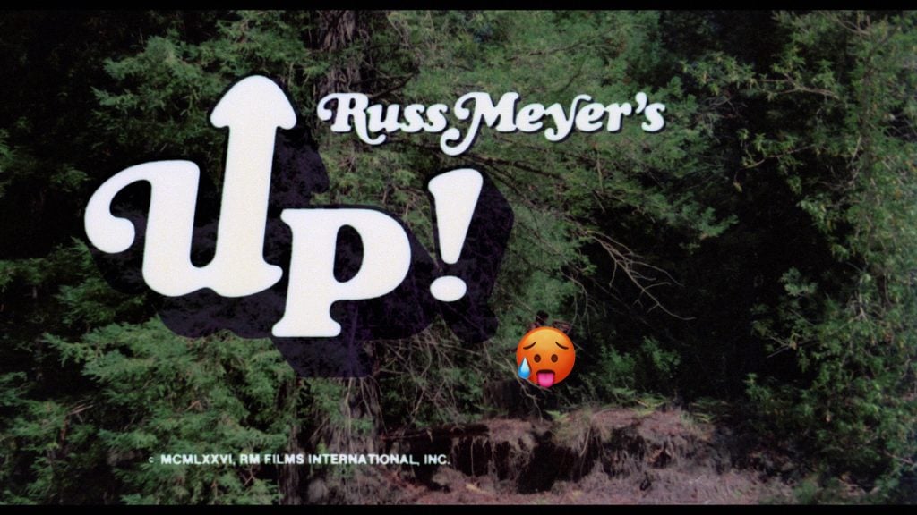 Russ Meyer's Up! blu ray and 4k UHD review
