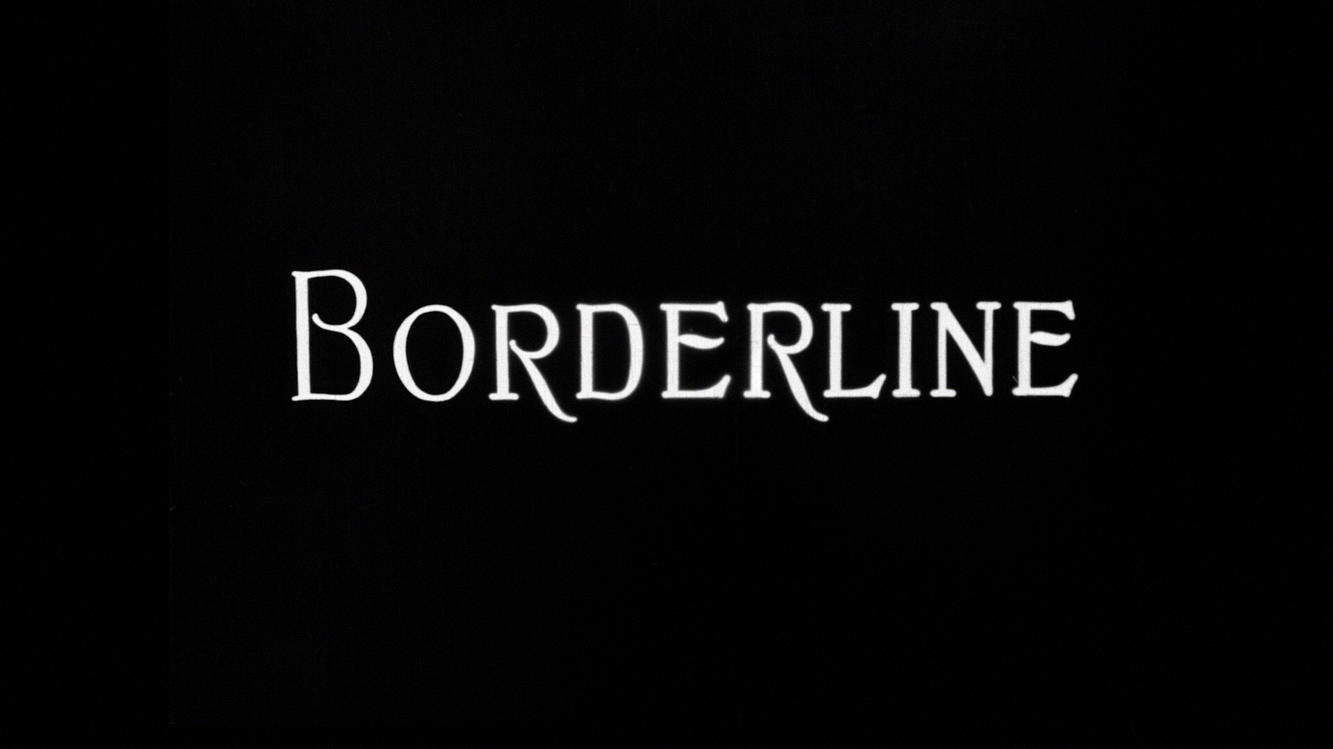 Borderline 1930 blu ray review