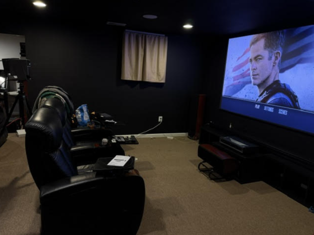 NothingProjector 120" long throw screen